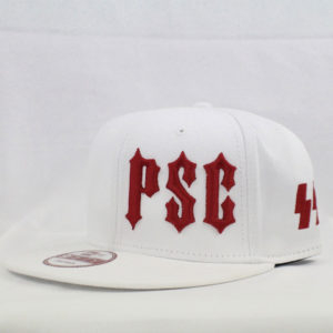 PSC SS "MEMBERS ONLY" SNAP BACK HAT WHITE / RED