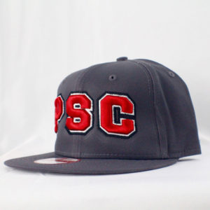 PSC "BLOCK" SNAP BACK GREY / RED