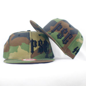 PSC "SS" MEMBERS ONLY SNAP BACK CAMO / BLK