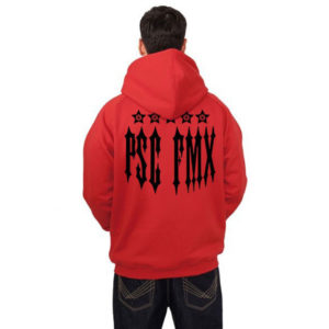 PSC FMX  PULLOVER HOODY / RED