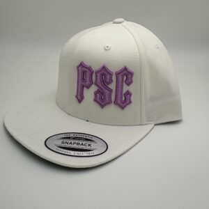 PSC TEAM SNAPBACK HAT WHITE/PINK