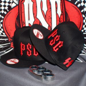 PSC SS New Era Snapback Blk/Red