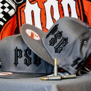 PSC SS New Era SnapBack Hat GREY / BLK